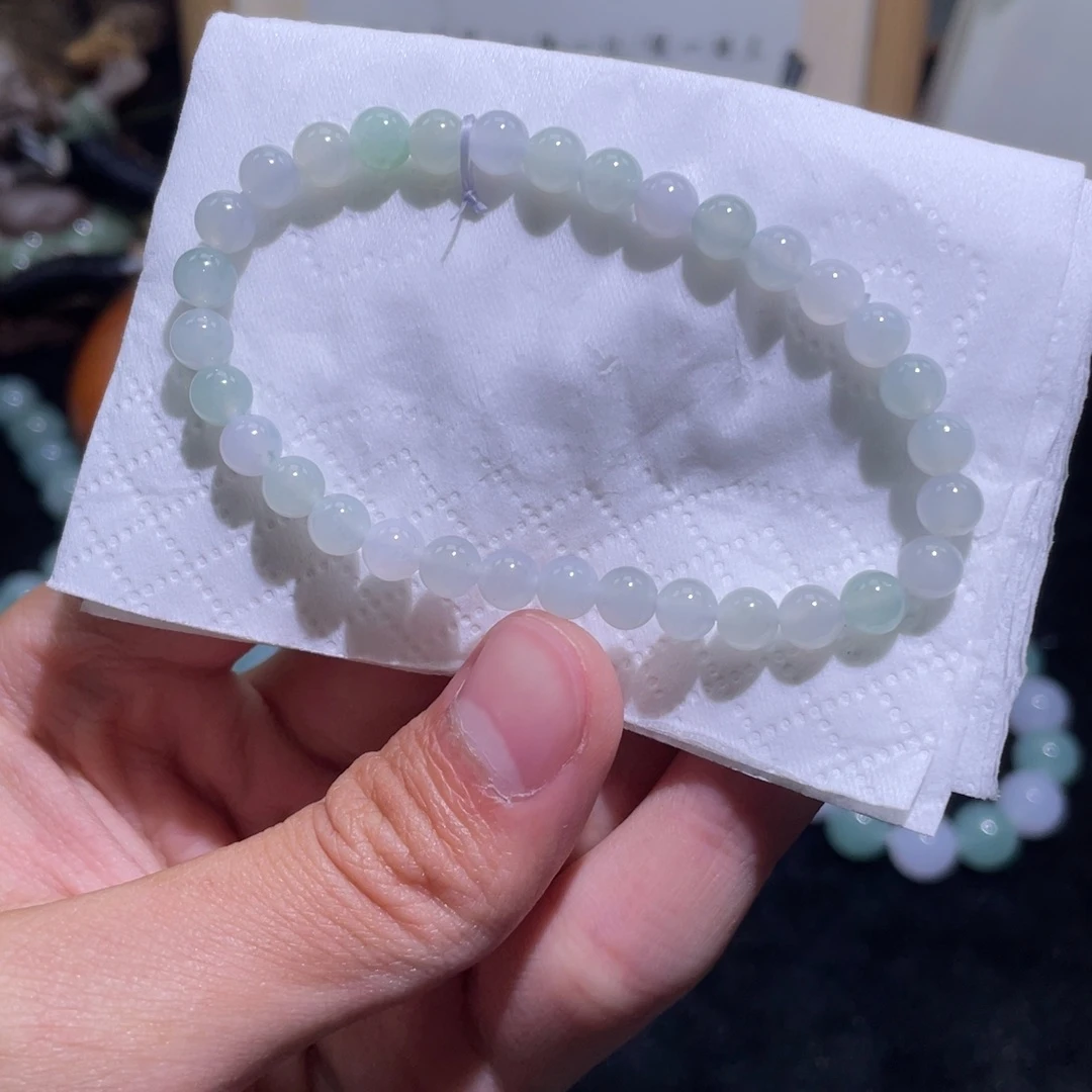 未镶嵌手链翡翠手串