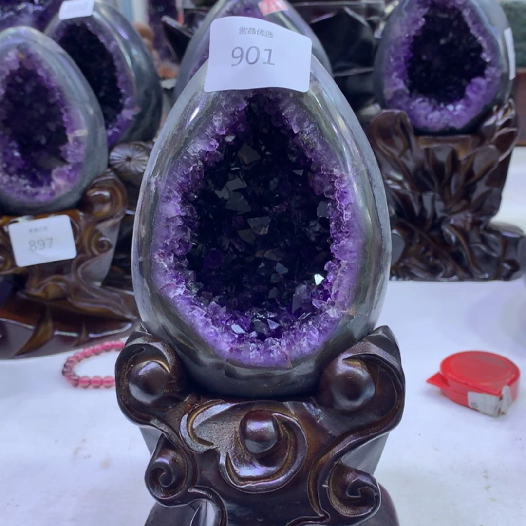 水晶紫水晶未镶嵌901