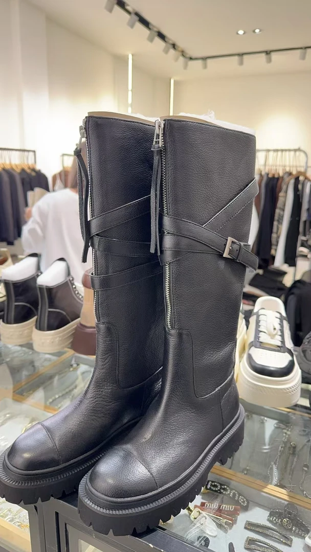 黑色潮流女士百搭英伦风女鞋