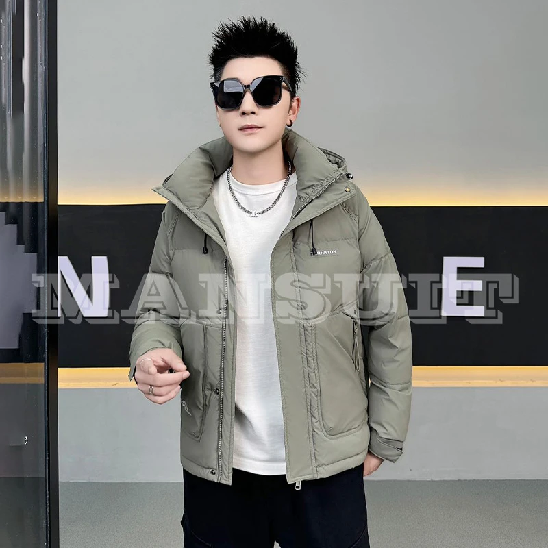 8813款2 冬季滑雪保暖锁温男士潮流帅气百搭时尚休闲短款棉外套