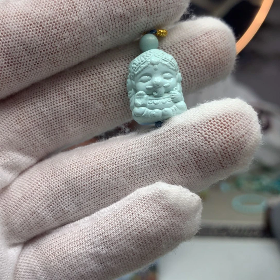 绿松石挂件未镶嵌