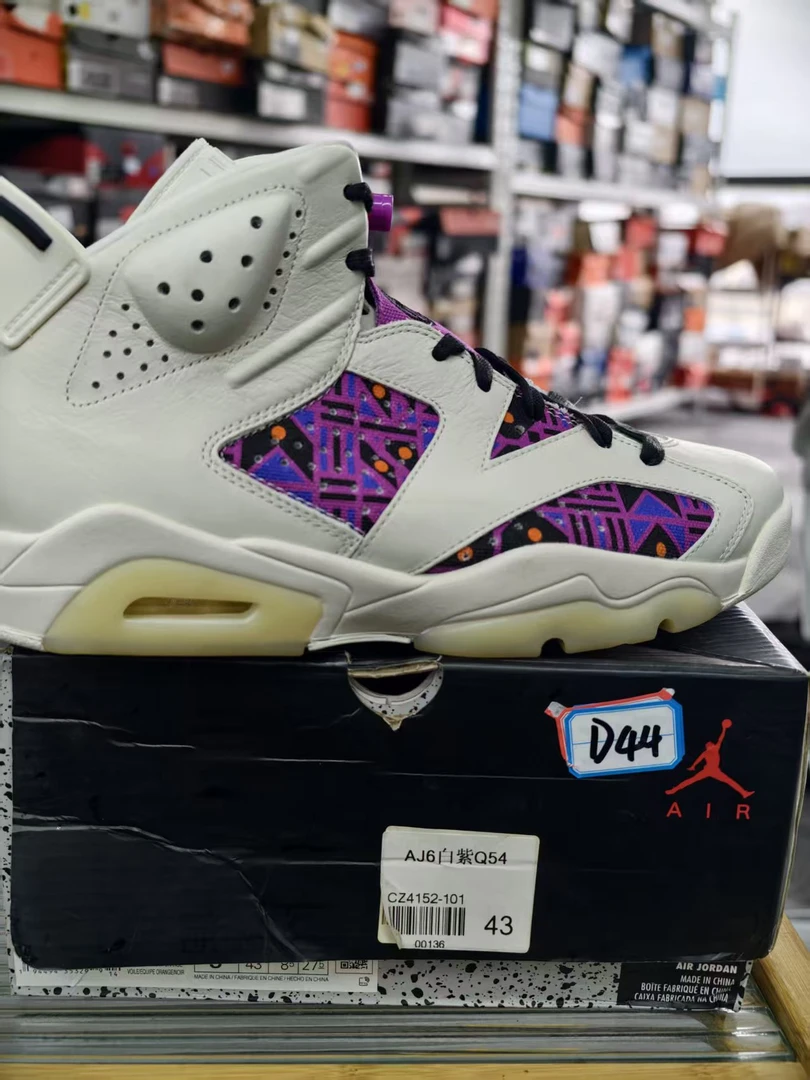 nike aj6白紫高帮 43码 全新原盒 11月4