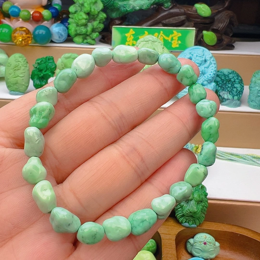 未镶嵌绿松石项链