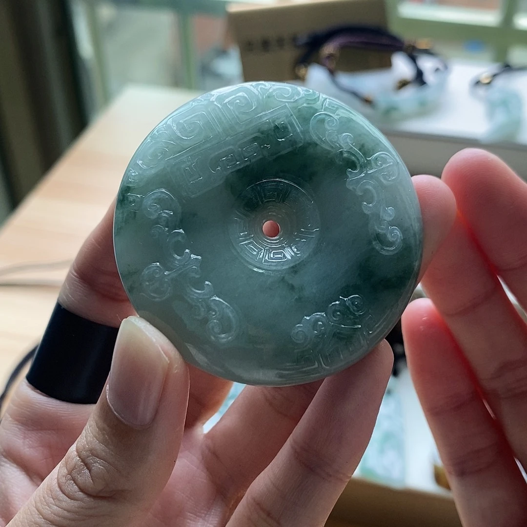 【闪购商品】颈饰未镶嵌翡翠天然缅甸A货翡翠