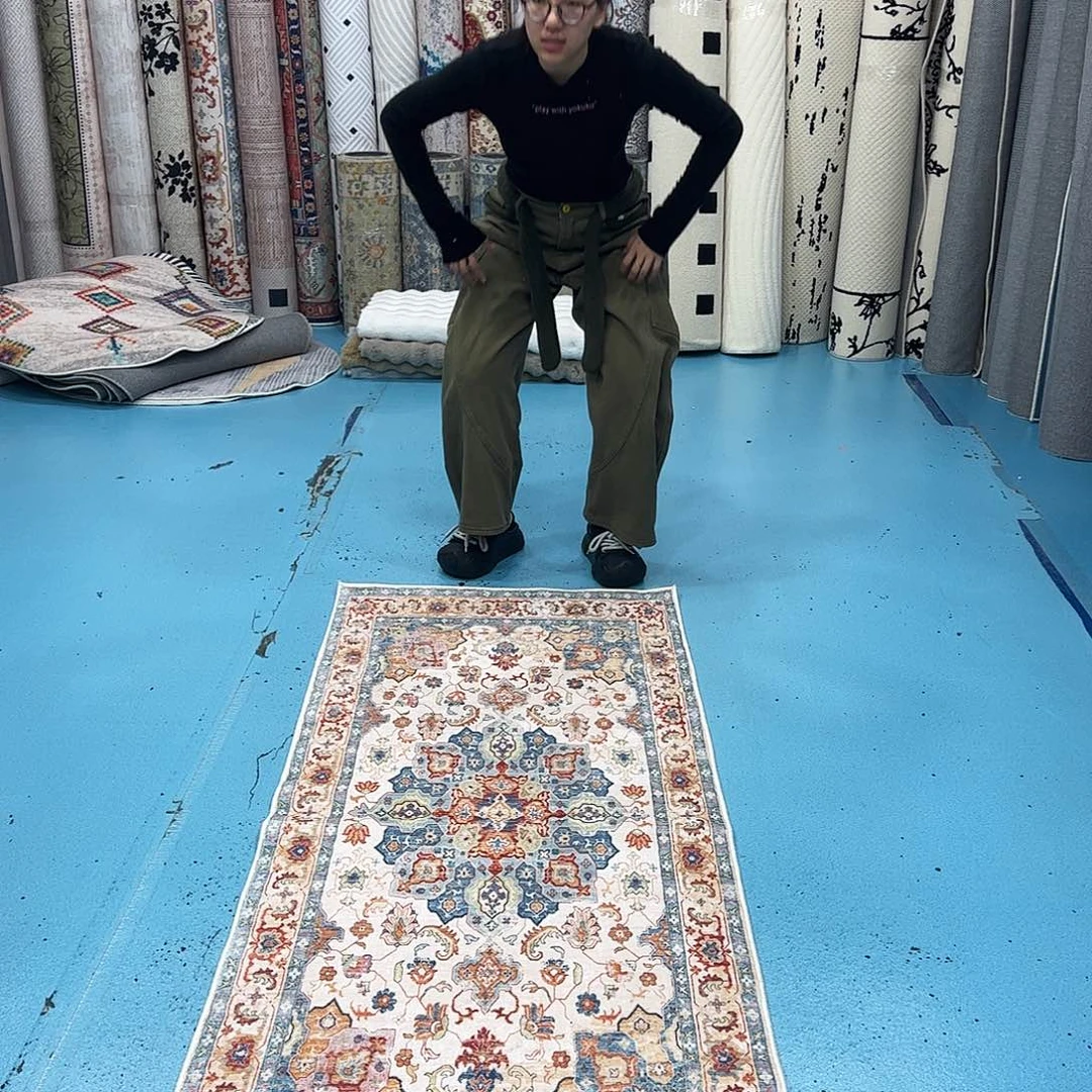 混纺尺寸误差正负1-3厘米80×171TPR乳胶底仿羊绒特价福利