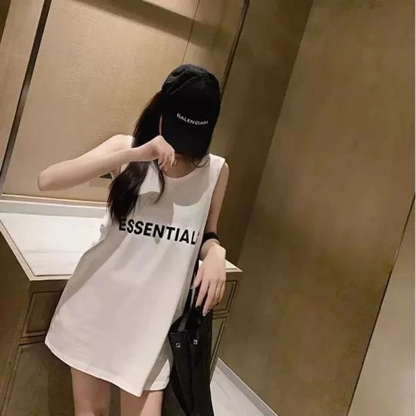 【宝儿姐优选】美式无袖ins风字母背心