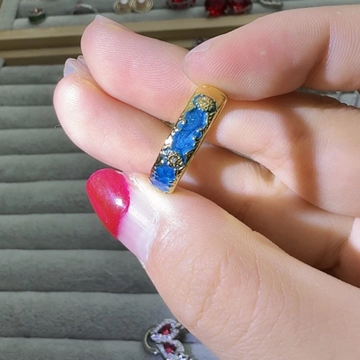 水晶戒指银S925镶嵌
