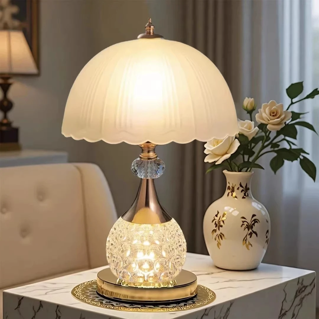 台式调色台灯主卧室创意现代简约家用温馨轻奢高级感2025年新款