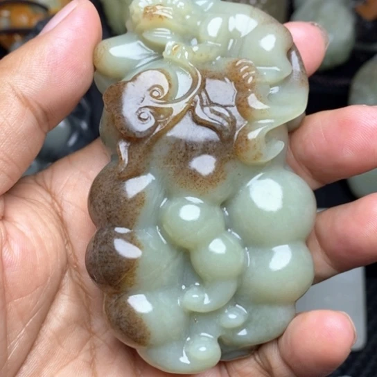 颈饰未镶嵌和田玉