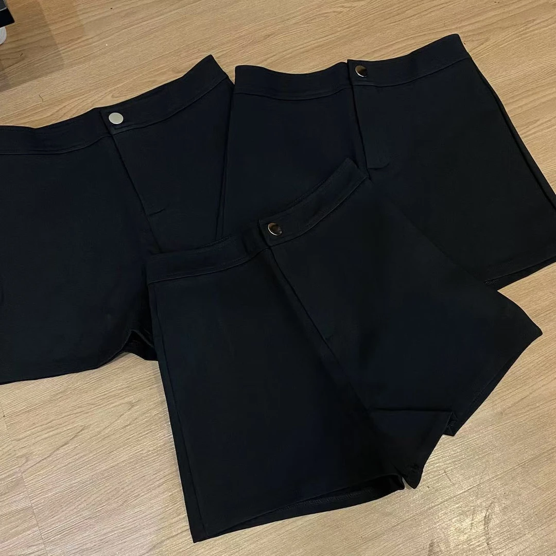 夏季高腰四季通用薄款热裤短裤休闲时尚网红春夏打底裤显瘦