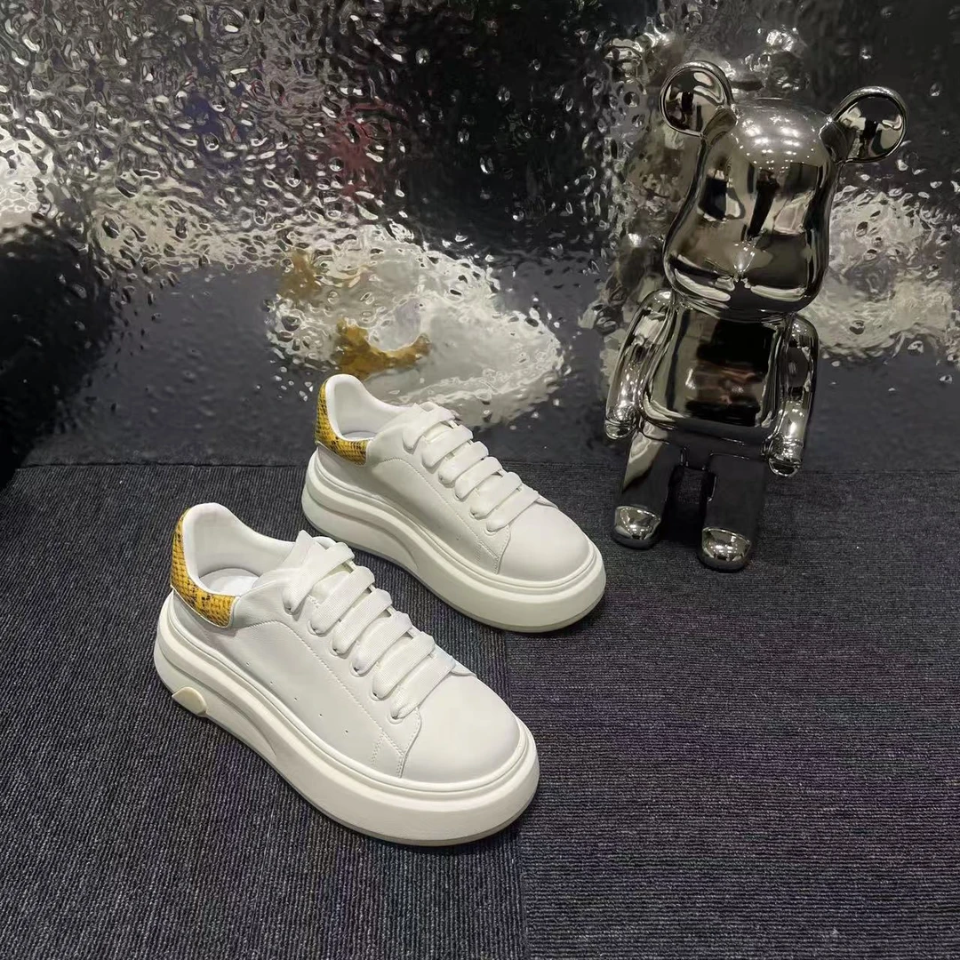 甘姐【蛇纹坤板鞋】25春夏真皮时尚秀气轻便简约潮流休闲鞋705