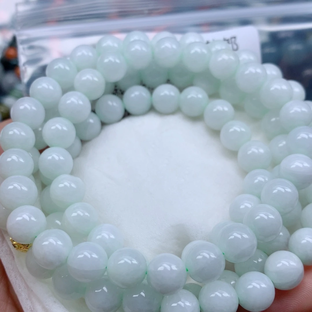 翡翠手串未镶嵌手串