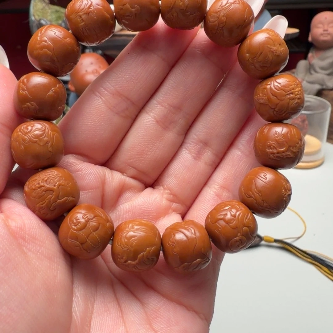 手串/手链橄榄核风景弥勒