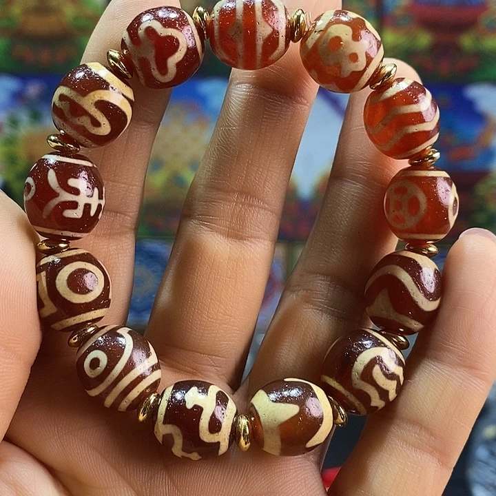 玛瑙/玉髓手链未镶嵌152