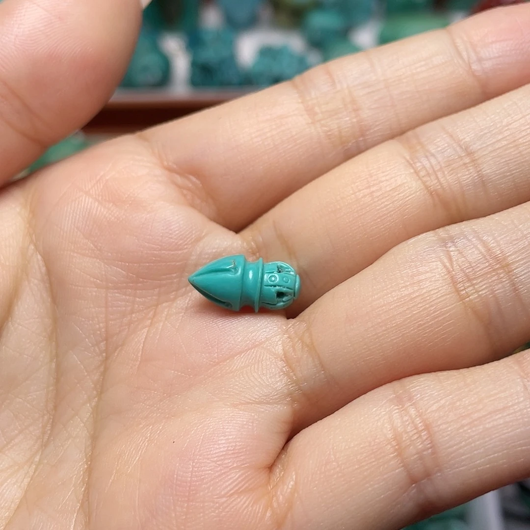 白***5绿松石未镶嵌手链