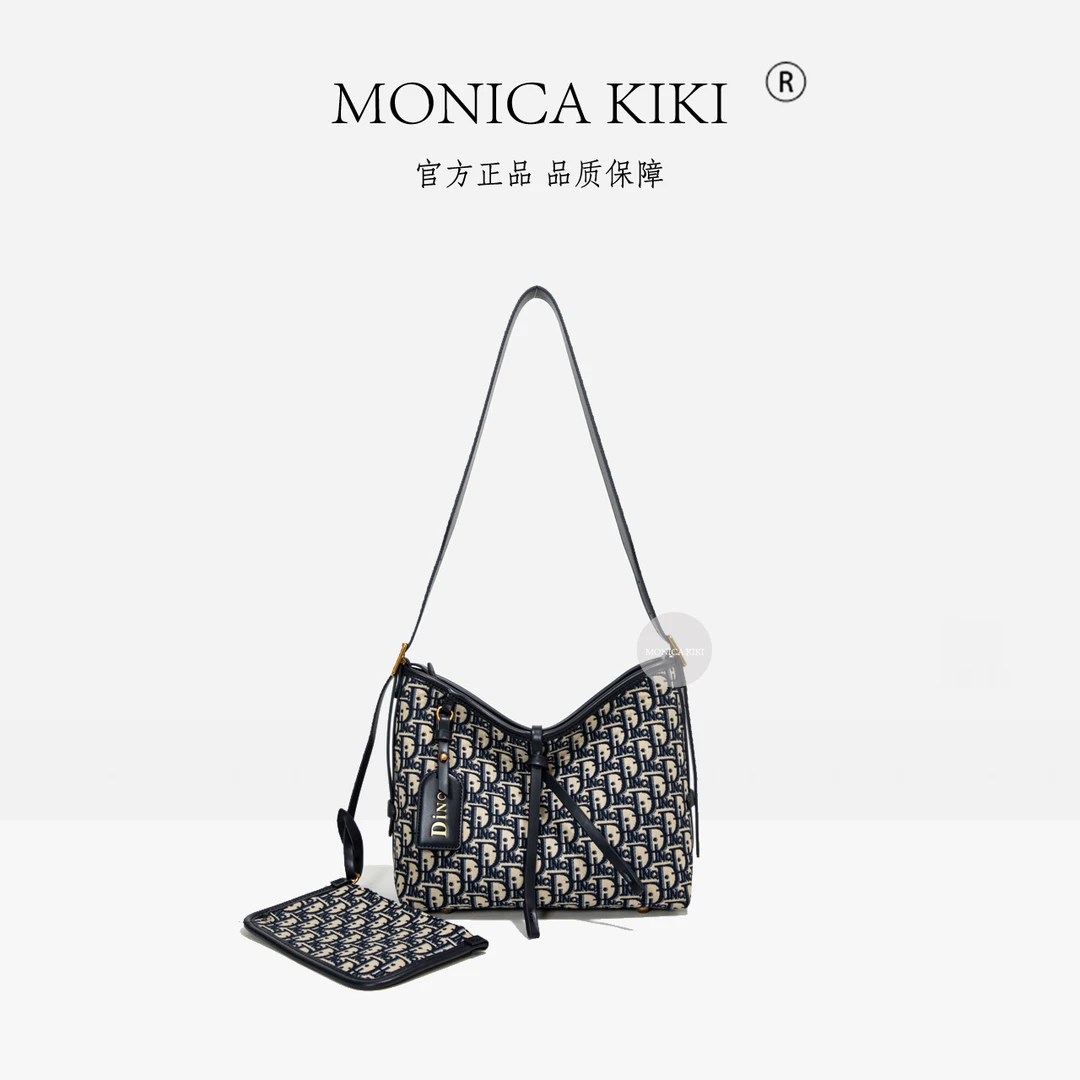 MONICA KIKI/莫妮卡奇奇2025新款小众轻奢百搭单肩斜挎包托特包