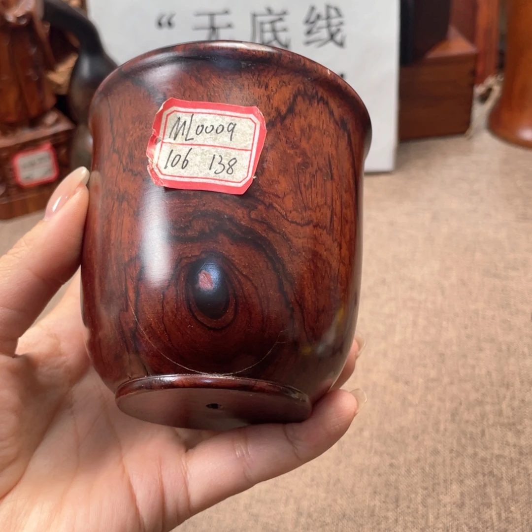 交趾黄檀（大红酸枝）杯子