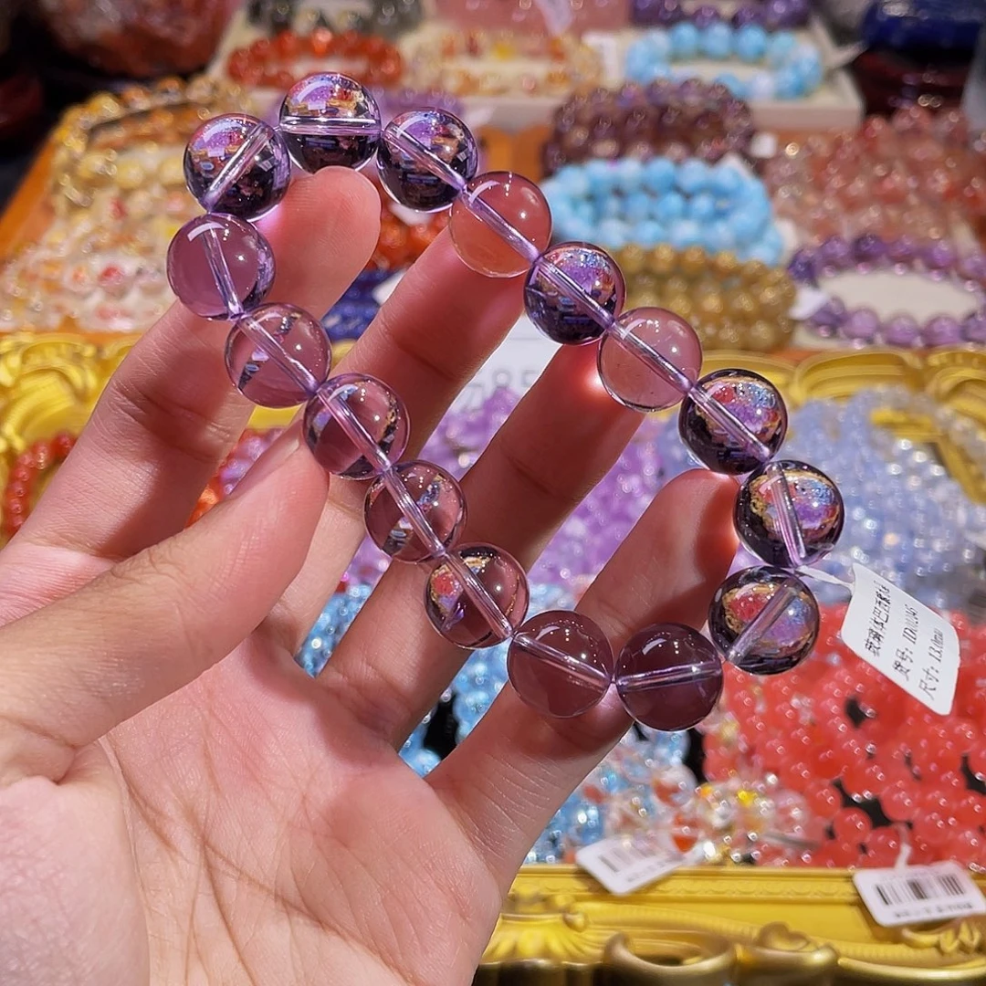 未镶嵌手链水晶巴西紫水晶13