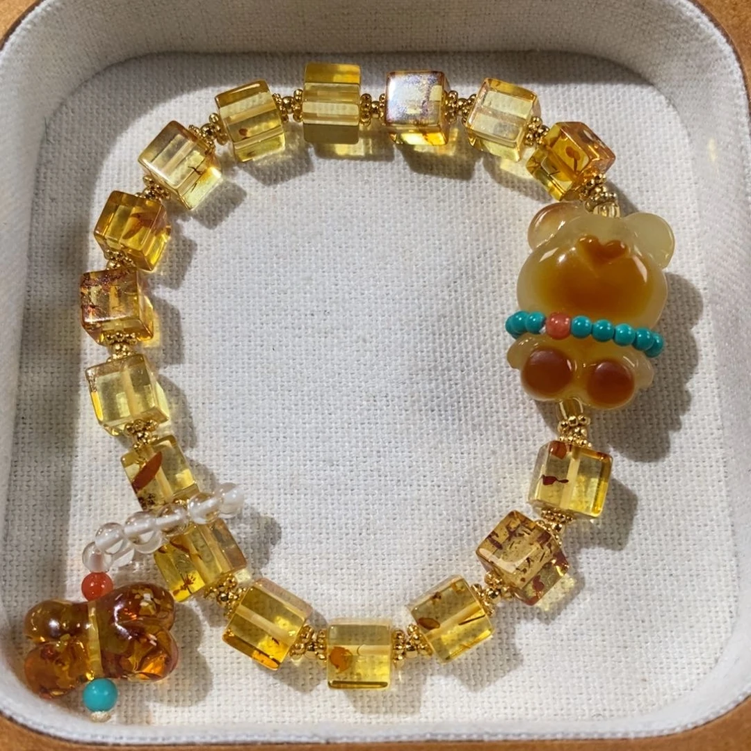 蜜蜡未镶嵌裸石定制