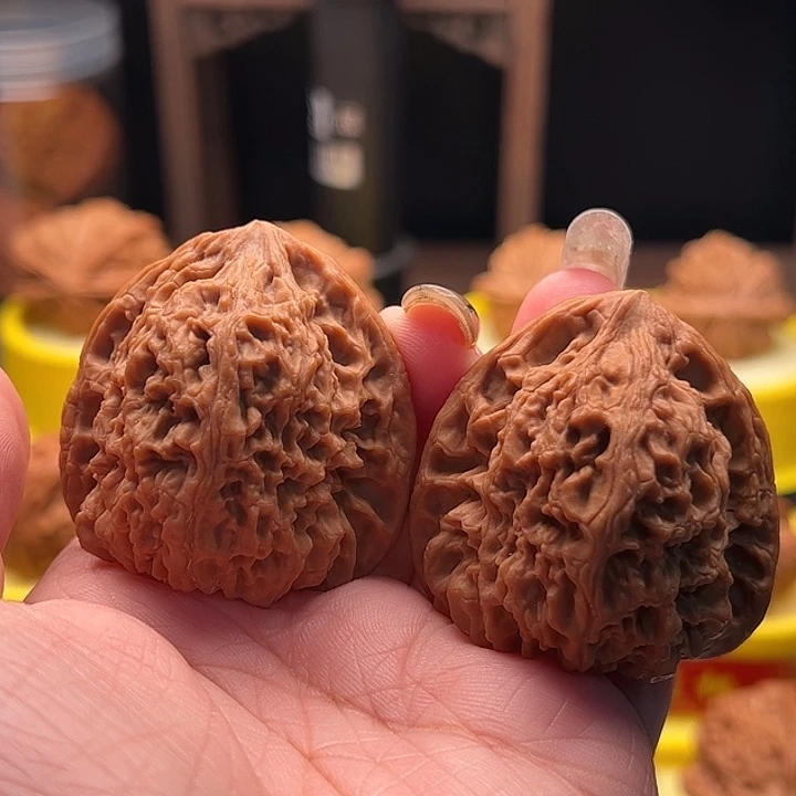 吊坠文玩核桃三角南疆 42尺 全品