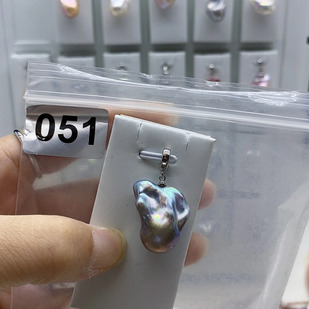 颈饰合金淡水珍珠