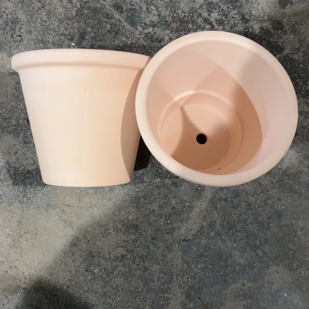 【闪购商品】红陶白云土斗盆16口13高2个