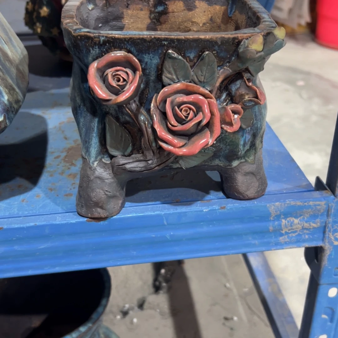 4 号陶然花器手工花盆