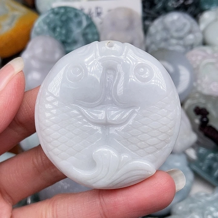 颈饰未镶嵌翡翠翡翠