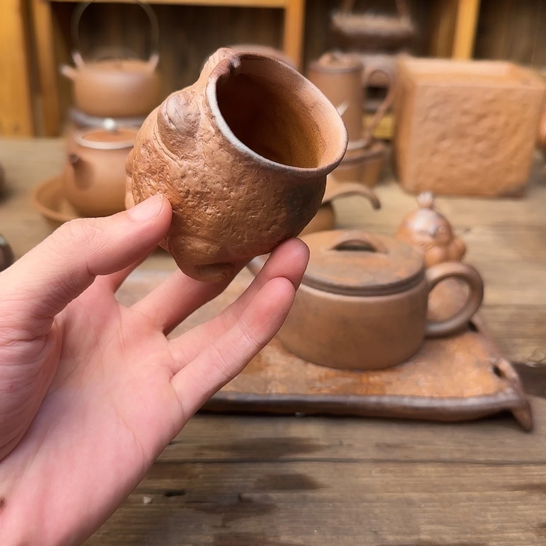 原矿老岩泥茶器系列