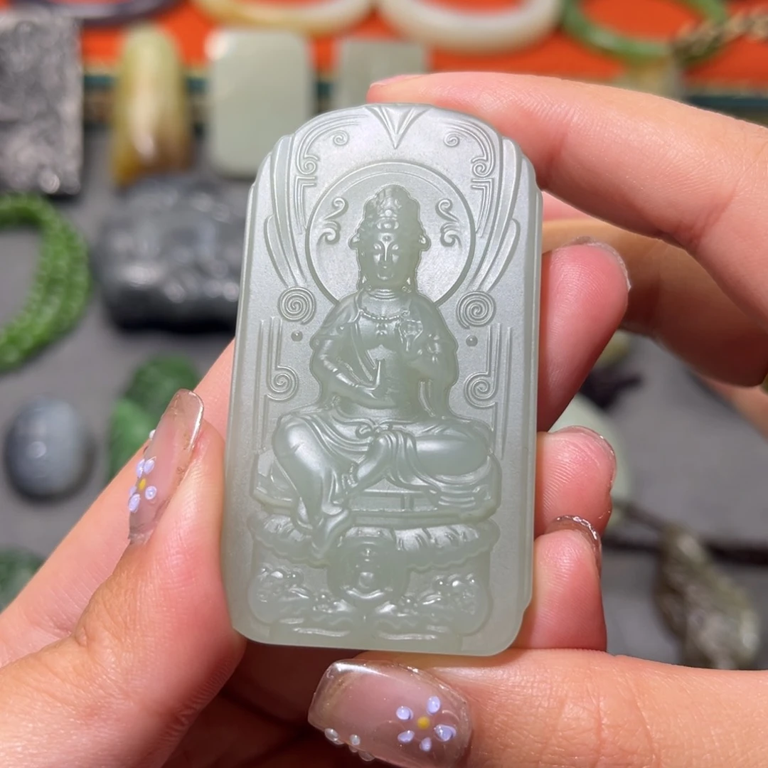 和田玉挂件未镶嵌