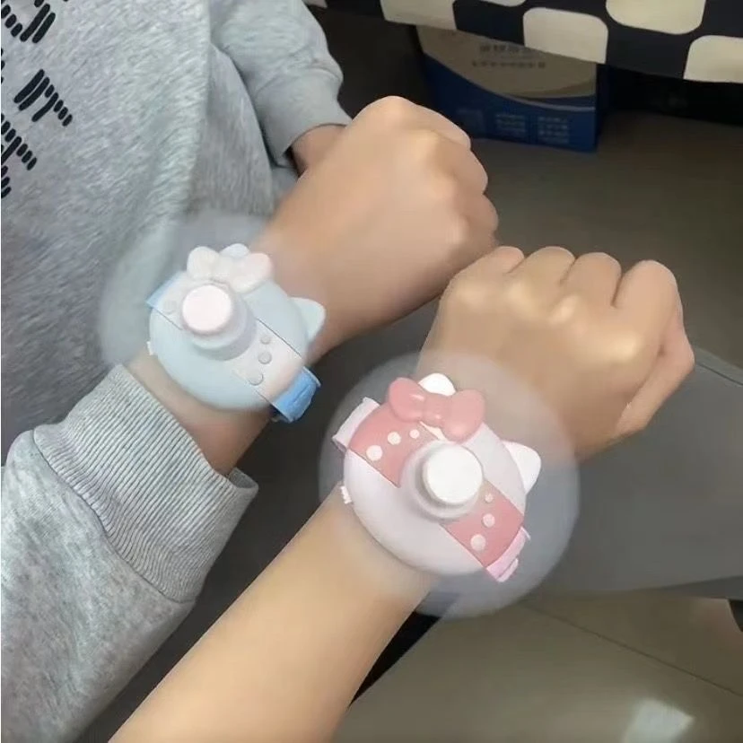 kt猫新款汽车车载风扇可充电高颜值学生迷你便携出行多功能风扇