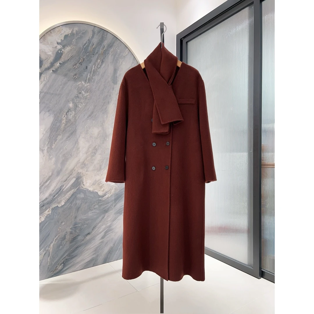 【BLB•板老板】冬季时尚极简风新款羊大衣A8816