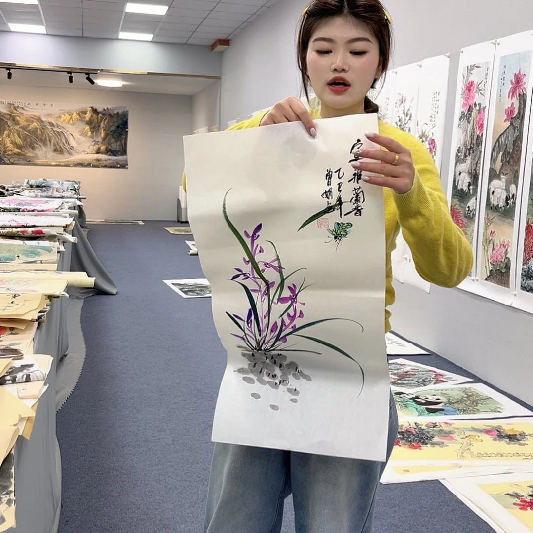 国画纯手绘字画作品