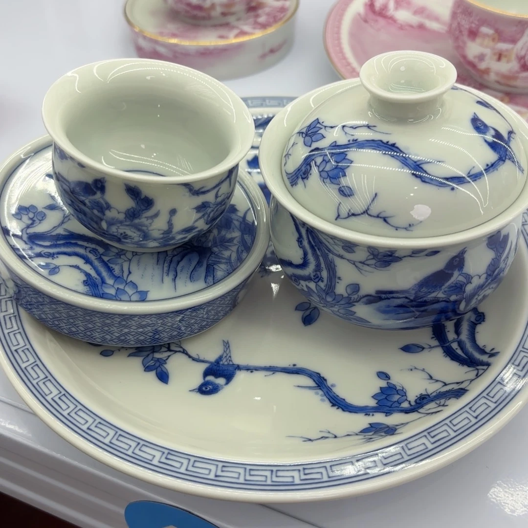 是***啊景德镇陶瓷四件套