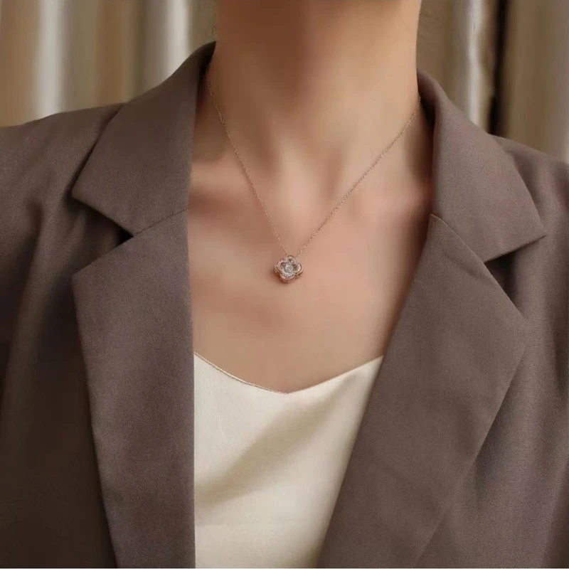 Cadymary(阿飞粉丝专属)时尚灵动四叶草项链