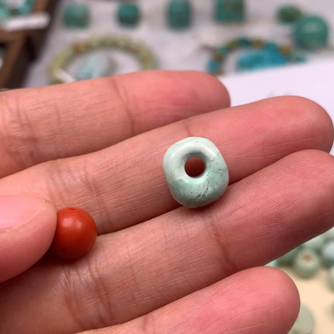 玛瑙/玉髓未镶嵌扣子一颗