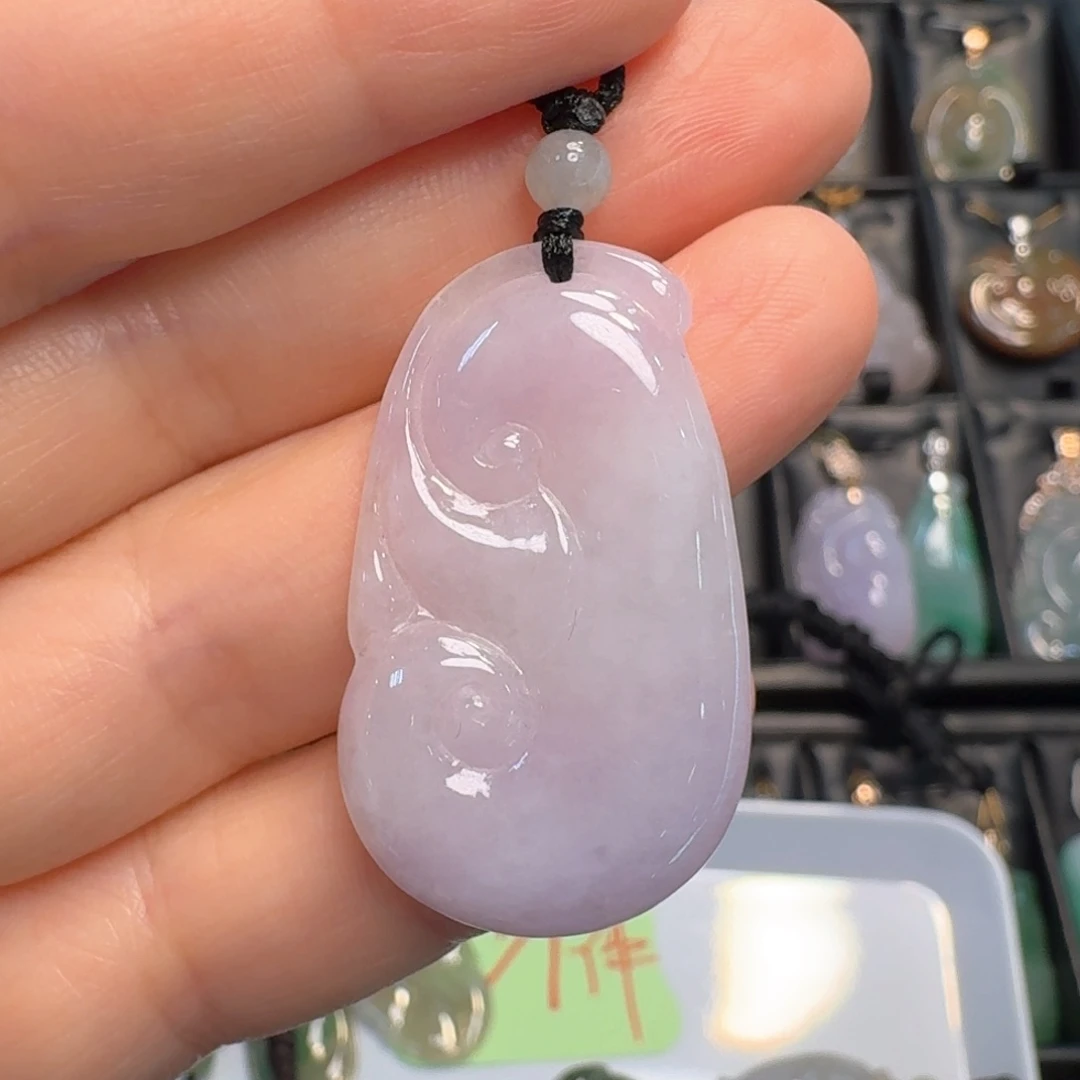 翡翠未镶嵌吊坠(不含链)如意