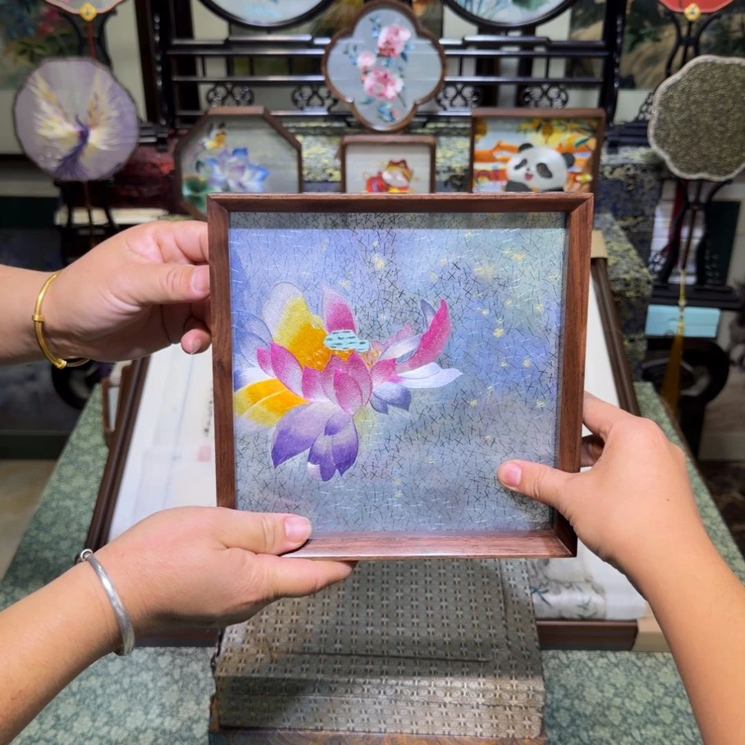 刺绣手工苏绣工艺制作技艺精湛