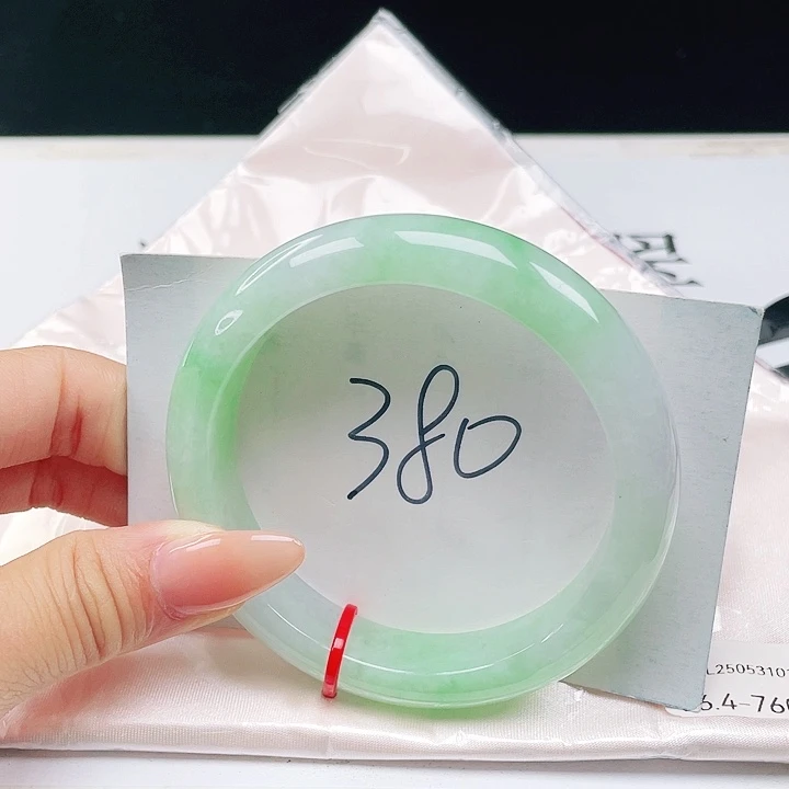 未镶嵌手镯翡翠56+正圈
