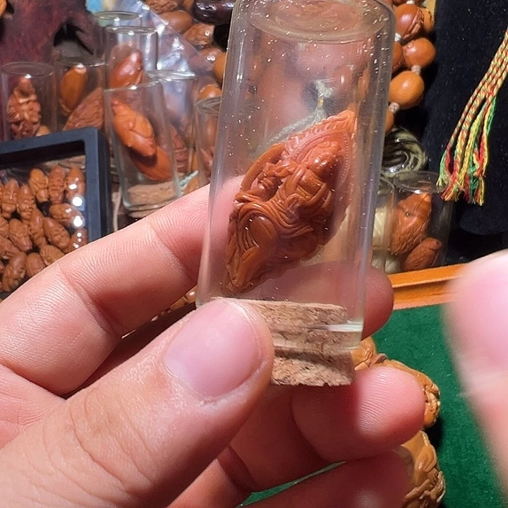 奇***佐手串/手链橄榄核镂空观音单籽