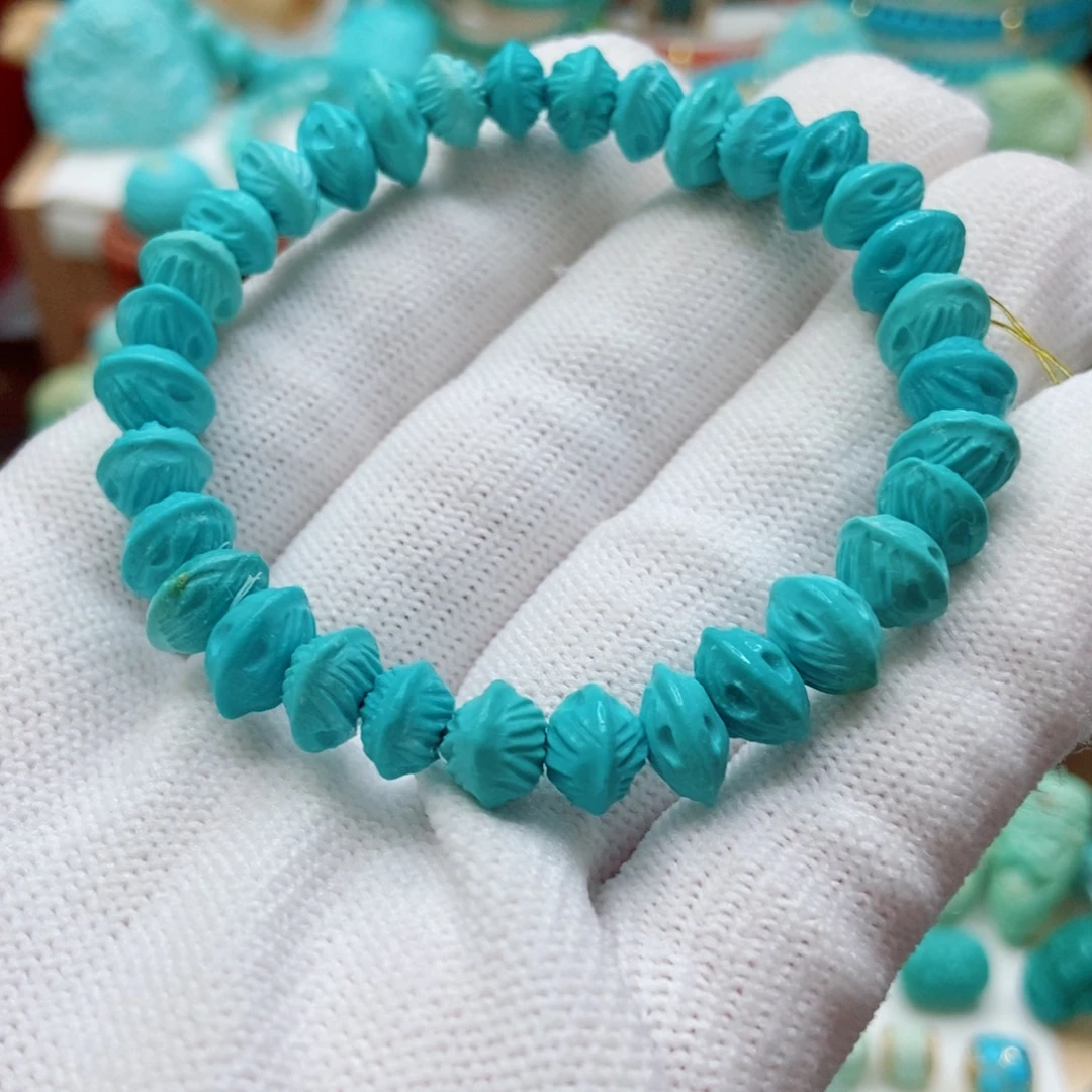 未镶嵌绿松石百香籽手串