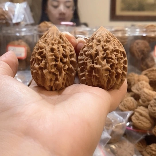 文玩核桃吊坠38招财鼠有修