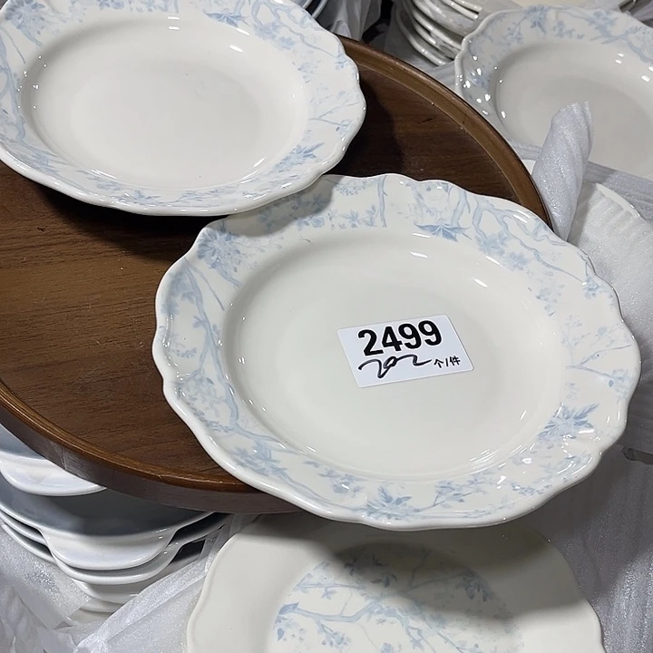 瓷微瑕外贸餐具2499
