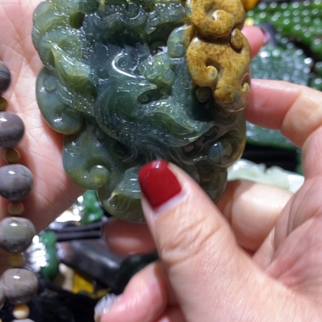 【闪购商品】岫玉毛衣链未镶嵌