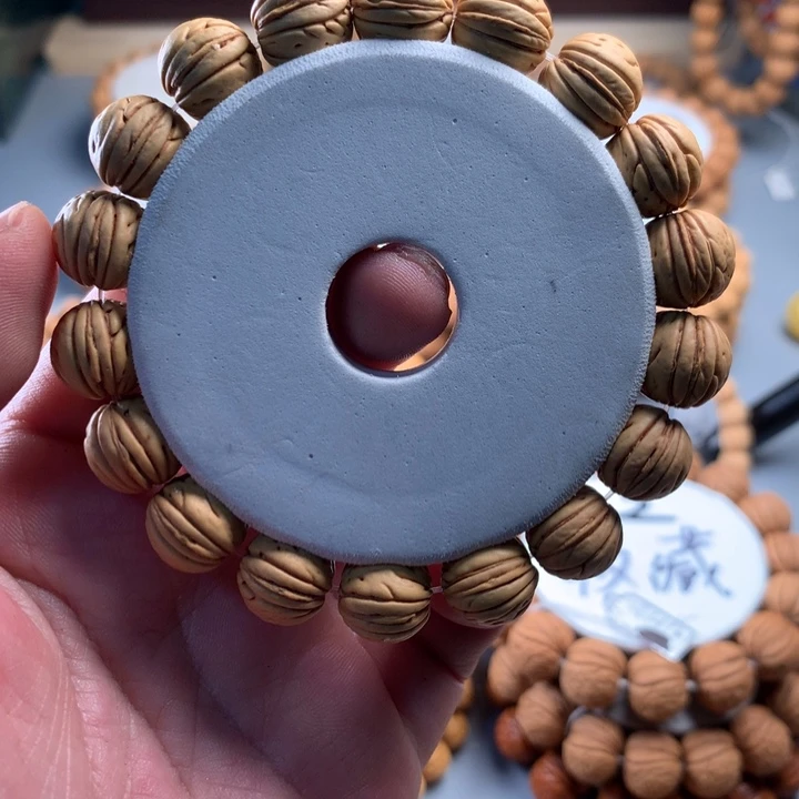 桃核吊坠13这个太圆了