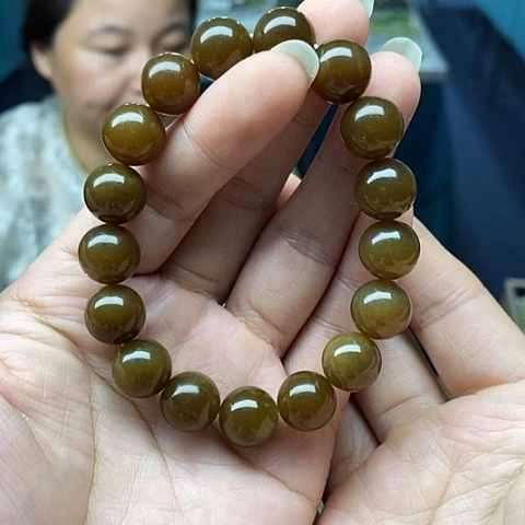和田玉未镶嵌手链112