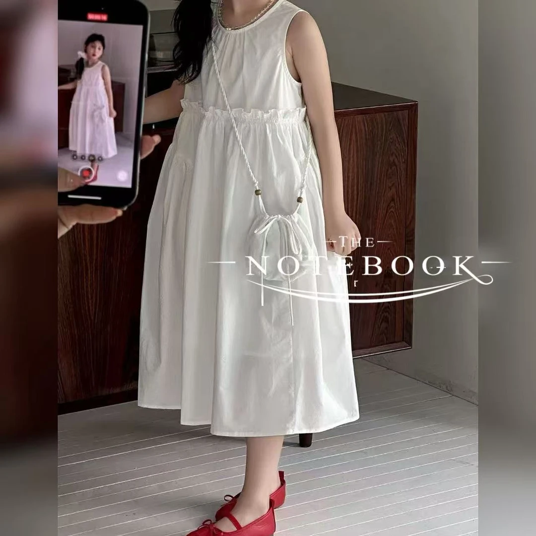 S0655无袖背心时髦连衣裙