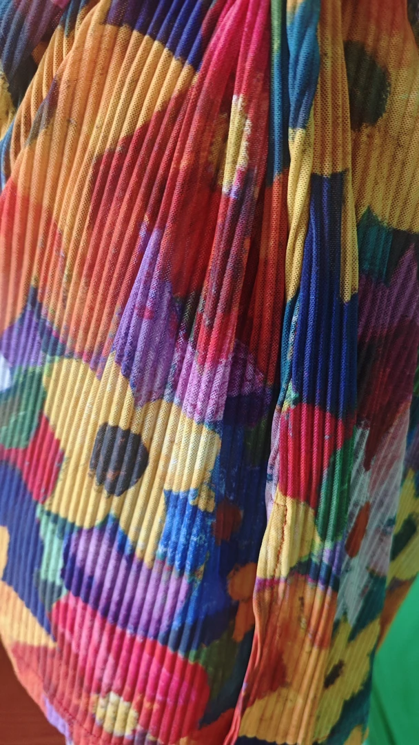 HZHJ 五彩缤纷半米 时尚气质网纱坑条259（不支持七天无理由）