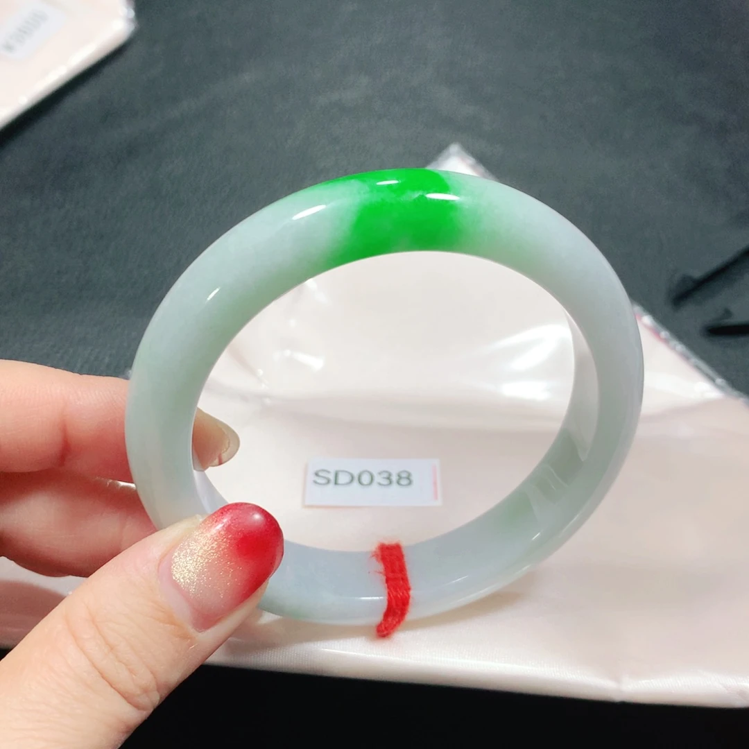 翡翠未镶嵌手镯SD038-03