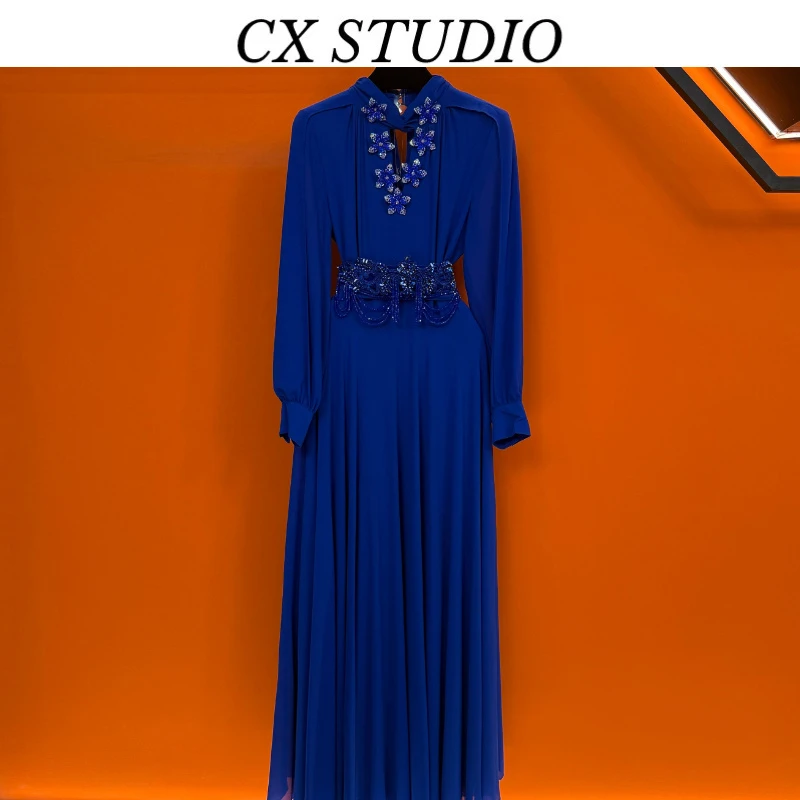 YC编码58 经典收腰轻奢时尚夏季连衣裙（定制女装）CX105